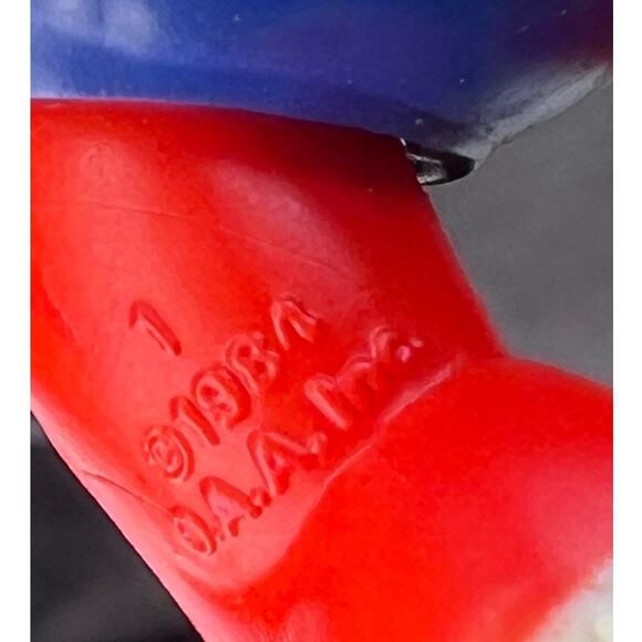 Vtg 80s Cabbage Patch Kids Action Figure Lot of 2 Baby Teddy Bear Preppy Argyle - Picture 7 of 8